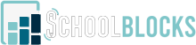 school blocks logo